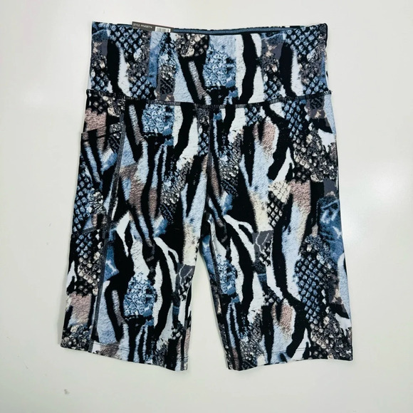 Calvin Klein Women's Bike Short High Rise‎ Fashion Print Animal - Picture 1 of 12